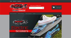 Desktop Screenshot of mafscooters.com