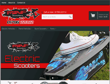 Tablet Screenshot of mafscooters.com